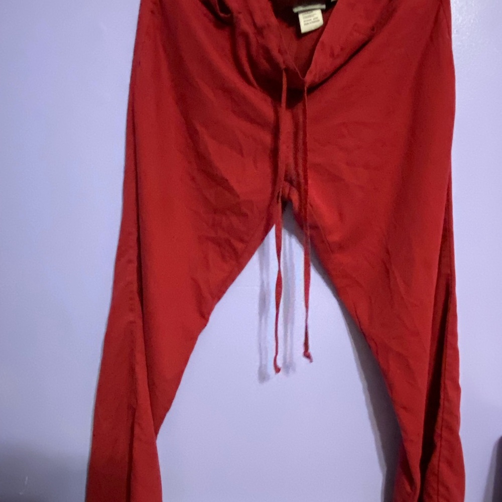 Maroon scrub pants Grey’s anatomy  medium